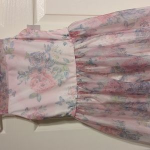 Girls puffy dress